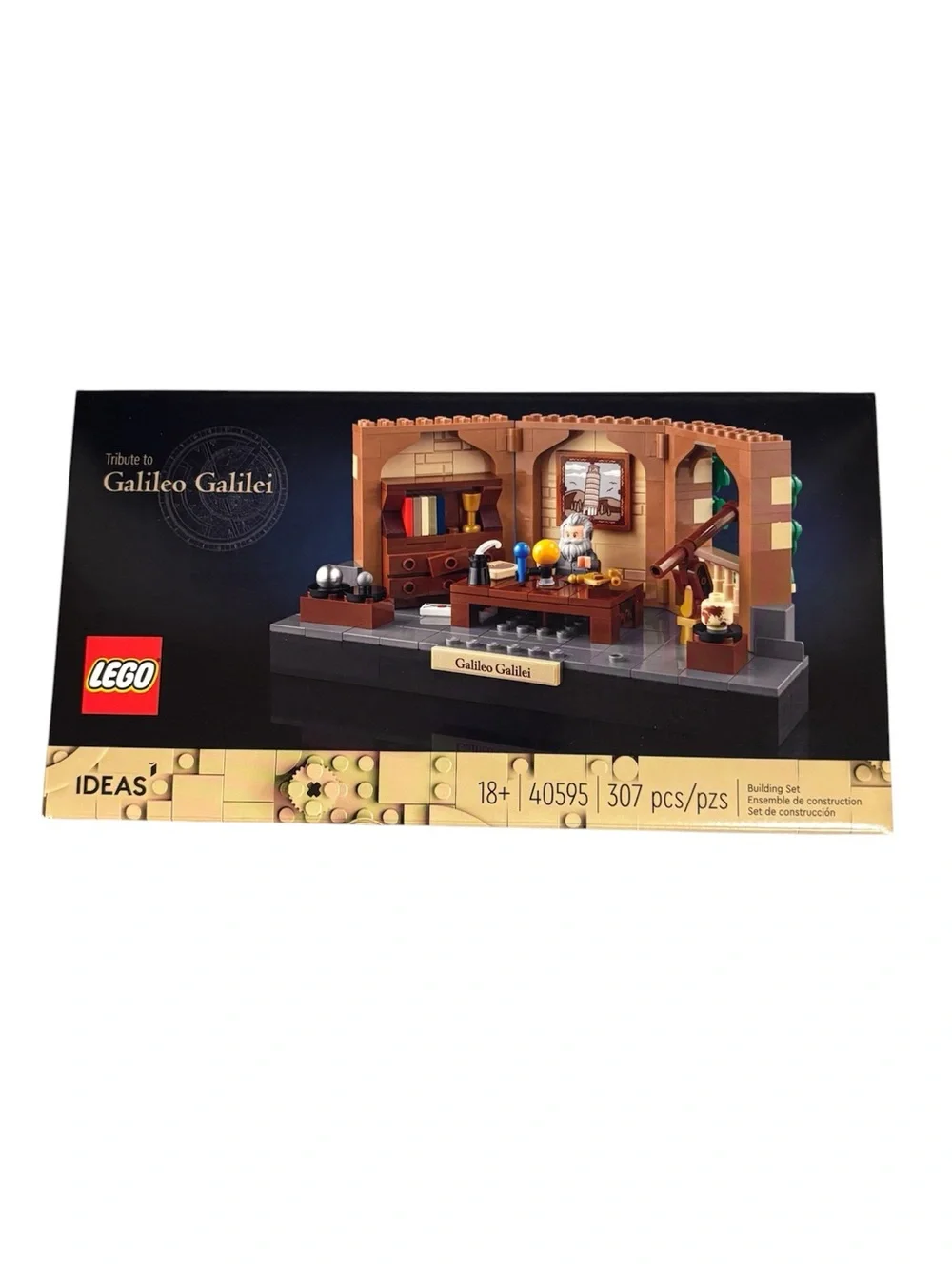 Lego Ideas Tribute to Galileo Galilei Set (#40595)